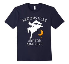 Broomsticks Are for Amateurs - Horse Halloween Shirt