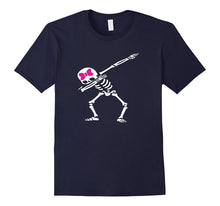 Dabbing Skeleton Girl Shirt - Halloween Dab Pose T-Shirt
