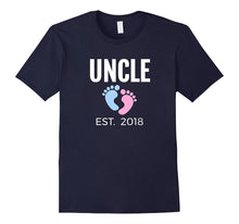 Men's Uncle Est. 2018 Tshirt - New Uncle Gift Tee Shirt