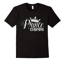 Prince Charming T-Shirt - Crown Design Fairy Tale Hero Tee