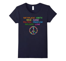 Birthplace Earth Race Human Politics Religion Love Tshirt