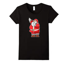 Dabbing Santa Funny Christmas Gift Graphic Tshirt Tee