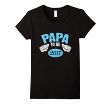 Papa to Be of a New Baby Boy Baby Shower 2017 T-Shirt