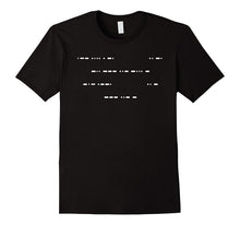 Morse Code When in Doubt Tap It Out Tshirt Fun Gift Idea