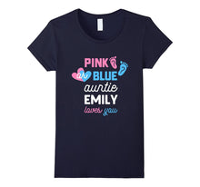 Aunt Emily Baby Shower Reveal Shirts Gender Reveal Tshirt