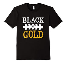 Black & Gold Pittsburgh Football Fan Shirt