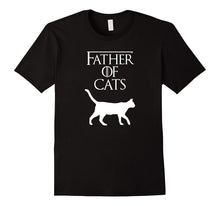 Mens Father of Cats | Fur Dad | Funny Cat Lover T-Shirt & Gift