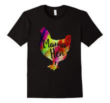 Mama Hen Shirt Farmer Colorful Chicken Pet Mother Tshirt
