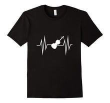 Heart Beat Violin Music Player Gift Shirt