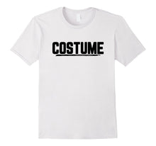 Halloween T-Shirt That Says Costume Easiest Last Min Tee