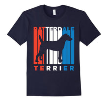 Retro RWnB Patterdale Terrier Silhouette T-Shirt