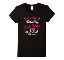 13th Birthday Clothes Gift Official Teen Girl Fabulous at 13