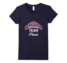 Team Princess Girl Pink Tee T Shirt for Gender Reveal Party