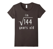 'I'm the Square Root of 144' Funny Math 12th Birthday Shirt