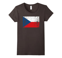 Flag of CZECH REPUBLIC Country Vintage Distressed T-Shirt