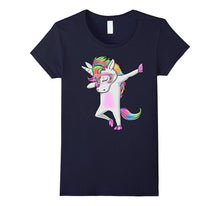 Dabbing Fabulous Unicorn Lax Lacrosse Funny Tshirt