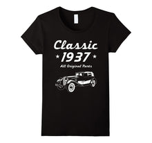 Classic Made in 1937 Funny Birthday Gift T-Shirt