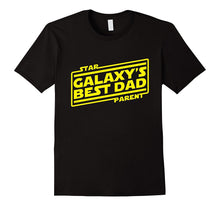 Men's Galaxy's Best Dad, Hero Dad T Shirt