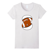8th Birthday Football Number T-Shirt