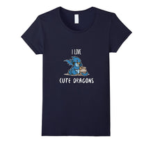 I Love Cute Dragons Tshirt | Shirt Chibi Tee Design Chinese