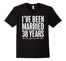 38 Years Married Anniversary Funny Wedding Gift T-Shirt