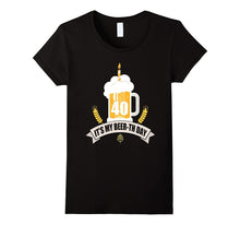 40th Birthday T-Shirt Its My Beer-Th Day Funny Beer Shirt
