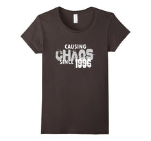 Causing Chaos Since 1996 T-Shirt 21st Birthday Gift Shirt