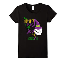 Halloween Pregnancy Shirt Ghost Mommy Due Boo 2 April 2018