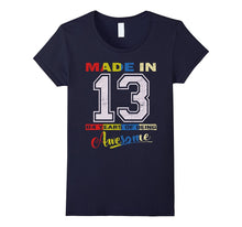 4th Birthday Shirt Made in 2013 4 Year Old Vintage Awesome
