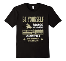 CUTE BE YOURSELF BEARDED DRAGON T-Shirt Funny Animal Zoo