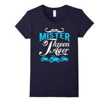 3 Year Old Boy Little Mister Threenager Tractor 3rd T-Shirt