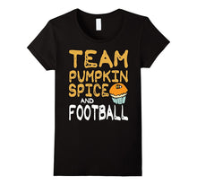 Team Pumpkin Spice and Football T-Shirt Cute PSL Gift TShirt