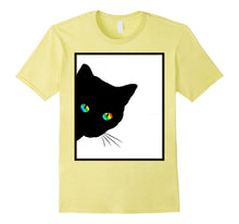 Cat Rainbow Eyes Tshirt Designed by Cats Made Better