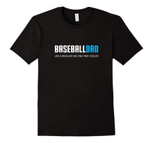 Mens Baseball Dad Shirt, Funny Cute Father's Day Gift