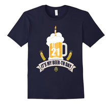 21st Birthday T-Shirt Its My Beer-Th Day Funny Beer Shirt