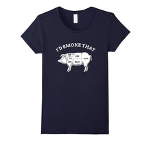 I'd Smoke That Pig Shirt - Perfect Gift Tee for Father's Day