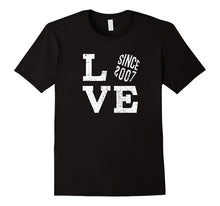 10th Wedding Anniversary T-Shirt Funny for Married in 2007