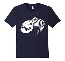 Fishing Badass Fish Bone Skeleton T-Shirt Fisherman Gift