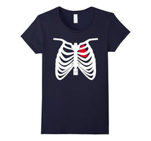 Skeleton Costume for Halloween Clothing With Human Heart