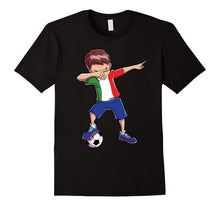 Soccer Boy Dabbing T Shirt Italy Italian Football Boys Gifts