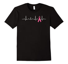Breast Cancer Heartbeat T-Shirt