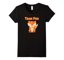 Team Fox Hipster Fox T-Shirt Cute Red Haired Animal Shirt