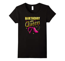 17th Birthday Her Born in 2000 T-Shirt Crown Pink Shoe Funny