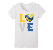 Love Voleyball Heart Best Fun Birthday Gift T-Shirt