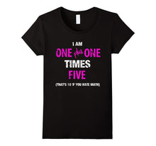 Funny 10th Birthday Calculation Math T-Shirt Gift for Girls
