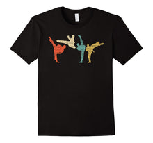 Classic Vintage Style Taekwondo Martial Arts T-Shirt