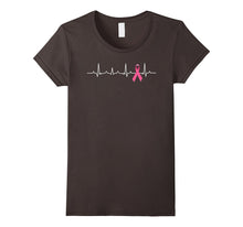 Breast Cancer Heartbeat T-Shirt