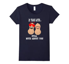 2 Years Couple Shirt Nuts About You Funny Pun T-Shirt