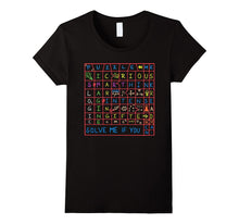 Oviyam Gifted High Intelligence Puzzle T-Shirt - Dark Theme