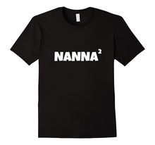 Nanna Squared 2 Second Power Grandma Country Love T Shirt